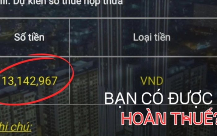 làm sao biết được hoàn thuế TNCN