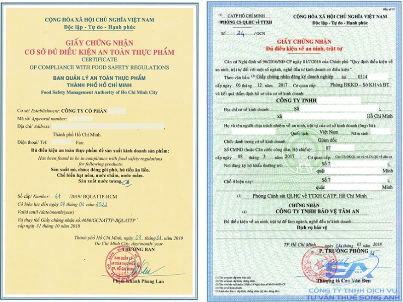 đăng ký giấy phép kinh doanh