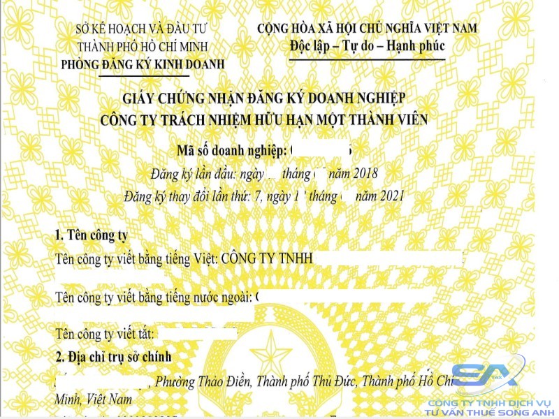 đăng ký giấy phép kinh doanh