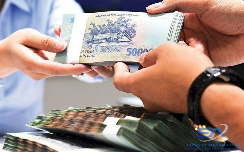 định danh khi nhận tiền mặt trên 5 triệu