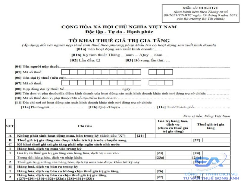 khai thuế hộ kinh doanh cá thể