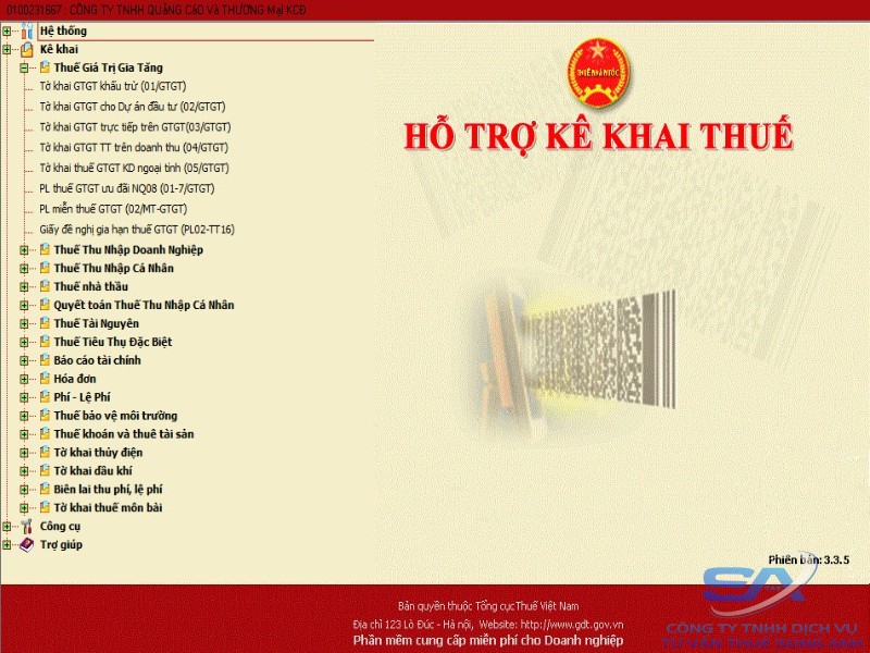 khai thuế là gì