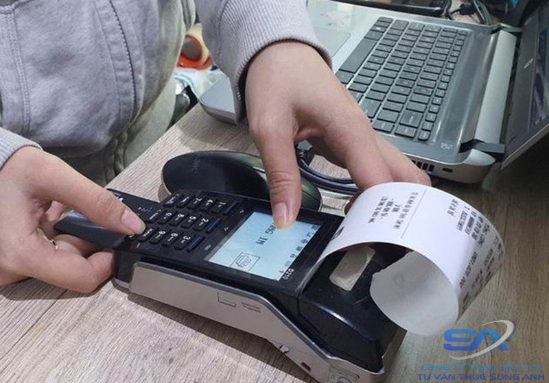 máy tính tiền không gửi được hóa đơn