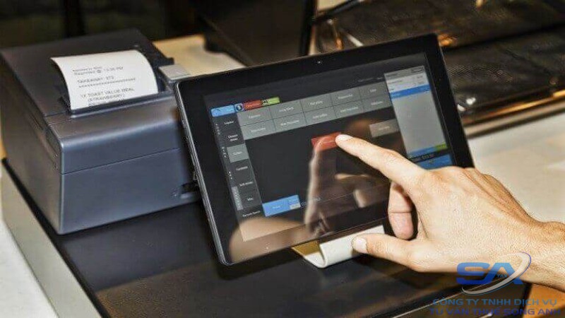máy tính tiền không gửi được hóa đơn