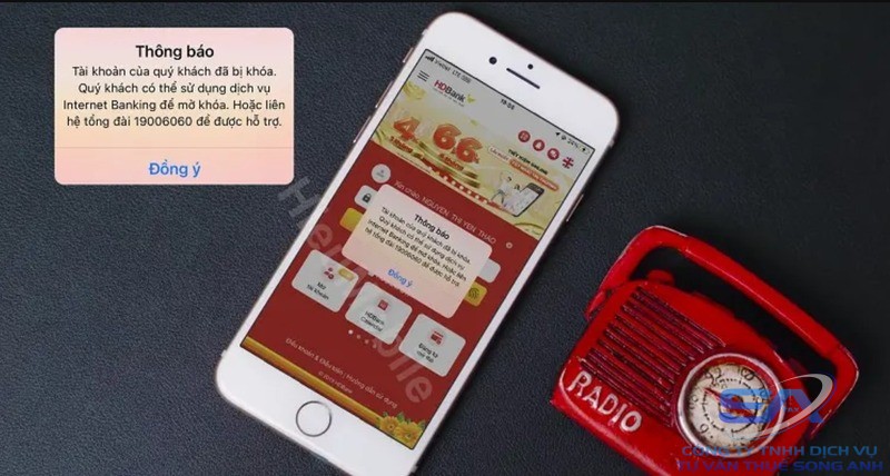 Tài khoản ngân hàng không định danh có bị khóa