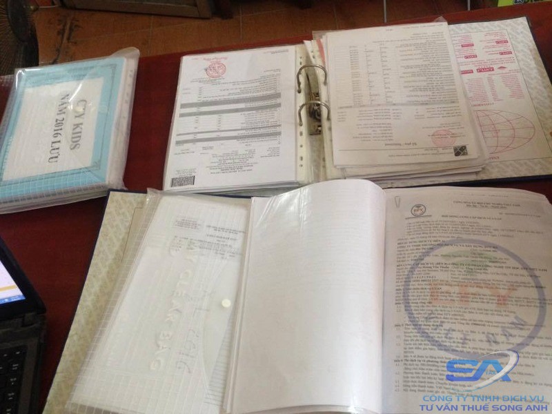 nhận làm sổ sách kế toán tại nhà